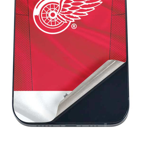 NHL Detroit Red Wings Home Jersey iPhone 17 Skin