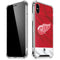 NHL Detroit Red Wings Home Jersey iPhone X/XS Clear Case