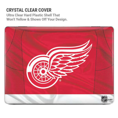 NHL Detroit Red Wings Home Jersey MacBook Pro 14in (2021-24) Case plus Skin