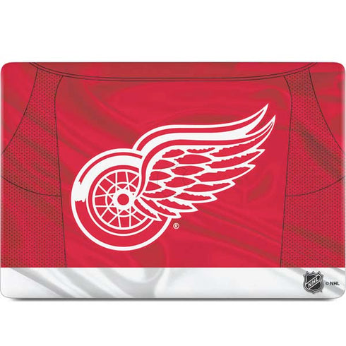 NHL Detroit Red Wings Home Jersey MacBook Skins