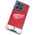 NHL Detroit Red Wings Home Jersey Moto G 5G (2025) Clear Case