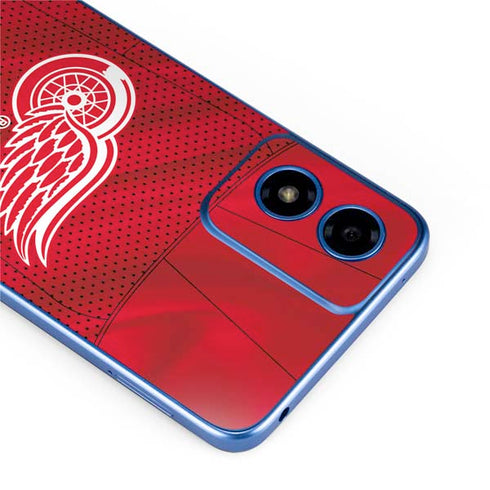 NHL Detroit Red Wings Home Jersey Moto G Play 4G (2024) Skin