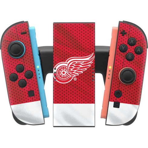 NHL Detroit Red Wings Home Jersey Nintendo Switch 2 (2025) Joy-Con Controller Skin