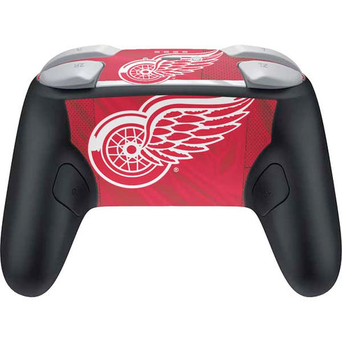 NHL Detroit Red Wings Home Jersey Nintendo Switch 2 (2025) Pro Controller Skin