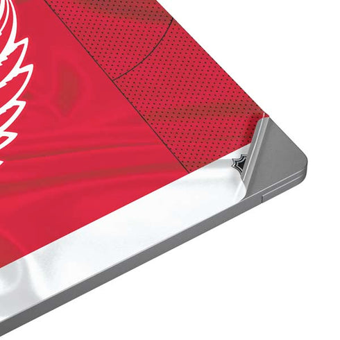 NHL Detroit Red Wings Home Jersey Laptop Skins