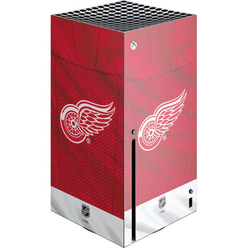 NHL Detroit Red Wings Home Jersey Xbox Series X Skins