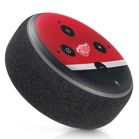 NHL Detroit Red Wings Jersey Amazon Echo Dot Skin