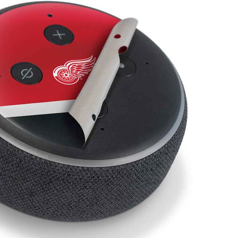NHL Detroit Red Wings Jersey Amazon Echo Dot Skin