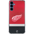 NHL Detroit Red Wings Jersey Galaxy A35 5G Clear Case