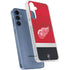 NHL Detroit Red Wings Jersey Galaxy A55 5G Clear Case