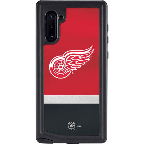 NHL Detroit Red Wings Jersey Galaxy Cases