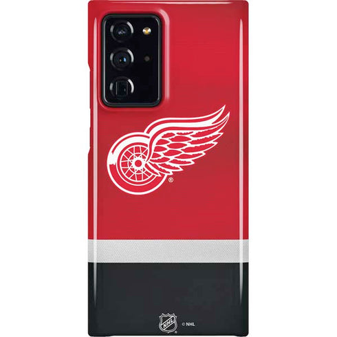 NHL Detroit Red Wings Jersey Galaxy Cases