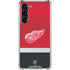 NHL Detroit Red Wings Jersey Galaxy S24 FE Clear Case