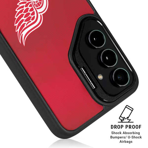 NHL Detroit Red Wings Jersey Galaxy S24 FE Kickstand Case