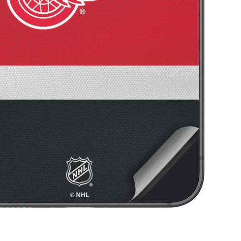 NHL Detroit Red Wings Jersey Galaxy S24 Skin