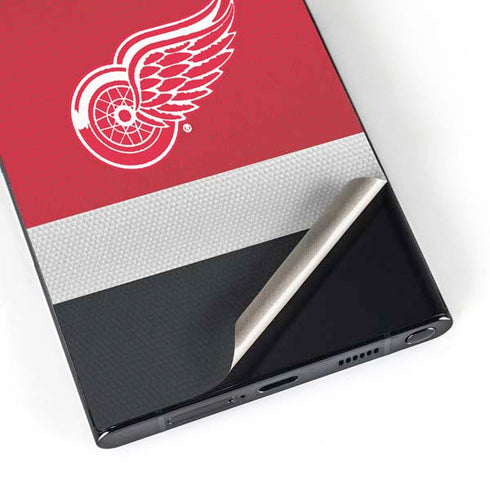 NHL Detroit Red Wings Jersey Galaxy S25 Ultra Skin