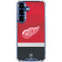 NHL Detroit Red Wings Jersey Galaxy S25 Plus Clear Case