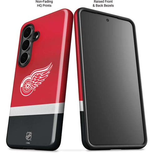 NHL Detroit Red Wings Jersey Galaxy S26 Plus Impact Case