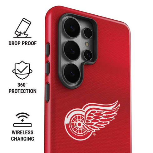 NHL Detroit Red Wings Jersey Galaxy S26 Ultra Impact Case