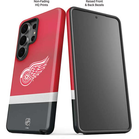 NHL Detroit Red Wings Jersey Galaxy S26 Ultra Impact Case