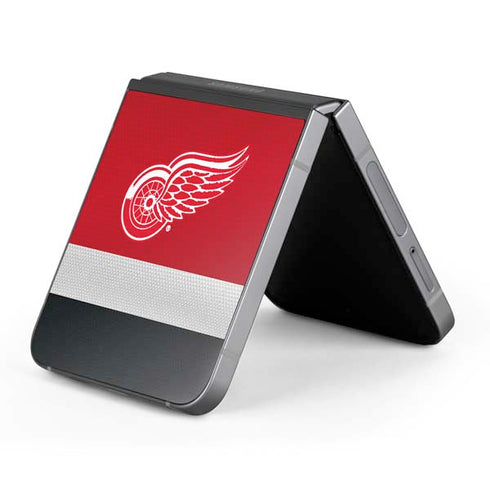 NHL Detroit Red Wings Jersey Galaxy Z Flip6 Skin