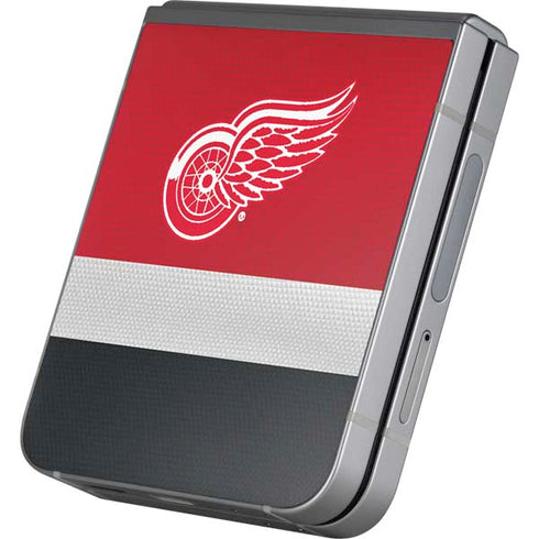 NHL Detroit Red Wings Jersey Galaxy Z Flip6 Skin