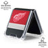 NHL Detroit Red Wings Jersey Galaxy Z Flip6 Clear Case