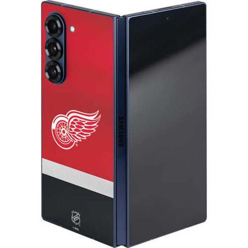 NHL Detroit Red Wings Jersey Galaxy Z Fold6 Skin