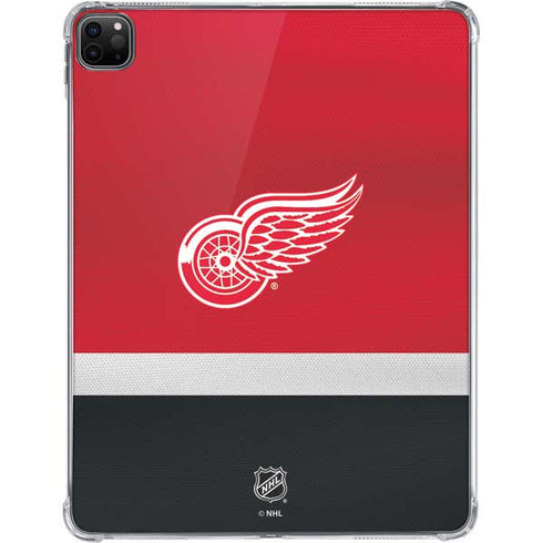 NHL Detroit Red Wings Jersey iPad Pro 11in (2024) Clear Case