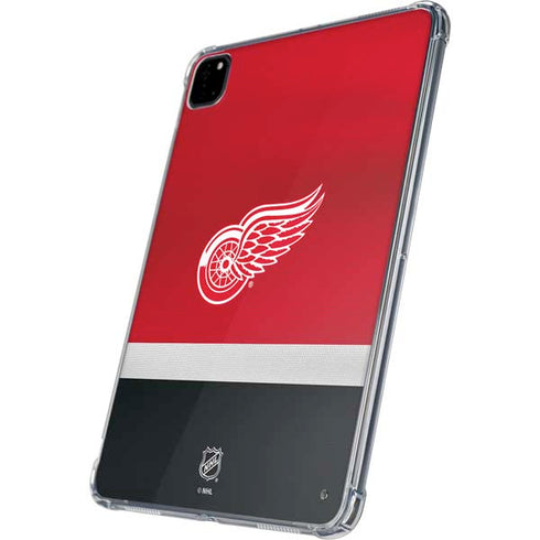NHL Detroit Red Wings Jersey iPad Pro 11in (2024) Clear Case