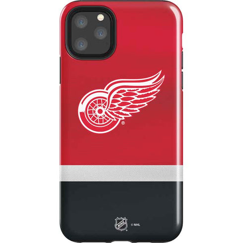 NHL Detroit Red Wings Jersey iPhone Cases