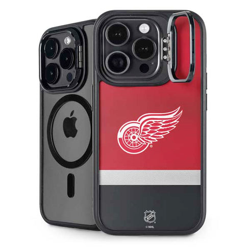 NHL Detroit Red Wings Jersey iPhone 13 Pro Kickstand Case