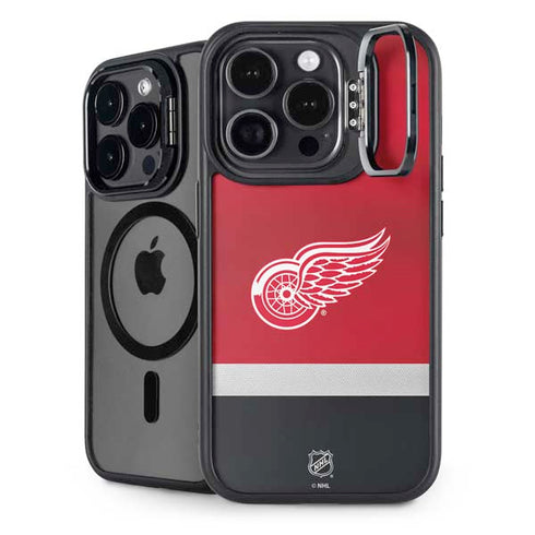 NHL Detroit Red Wings Jersey iPhone 14 Pro Max Kickstand Case