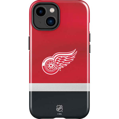 NHL Detroit Red Wings Jersey iPhone 15 Impact Case