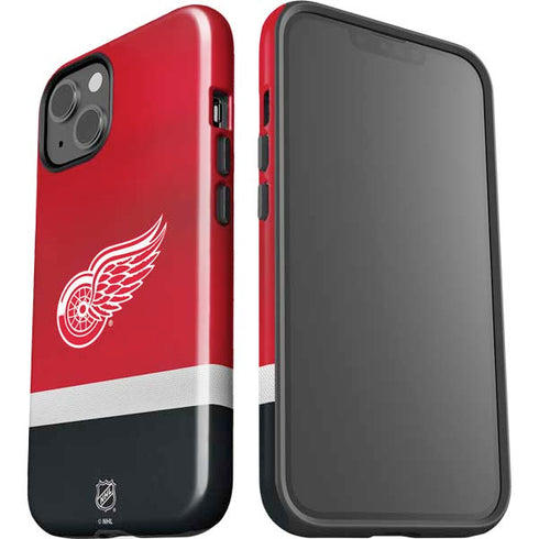 NHL Detroit Red Wings Jersey iPhone 15 Impact Case