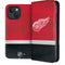 NHL Detroit Red Wings Jersey iPhone 15 Plus Folio Case