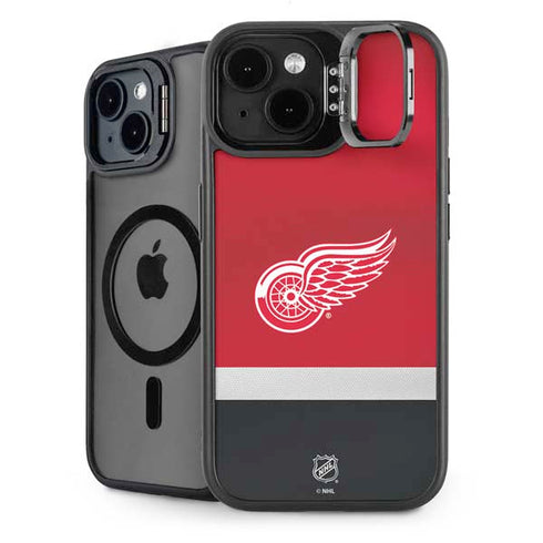 NHL Detroit Red Wings Jersey iPhone 15 Plus Kickstand Case