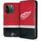 NHL Detroit Red Wings Jersey iPhone 15 Pro Folio Case