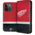 NHL Detroit Red Wings Jersey iPhone 15 Pro Folio Case