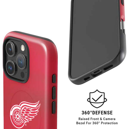 NHL Detroit Red Wings Jersey iPhone 16 Pro Max Magsafe Impact Case