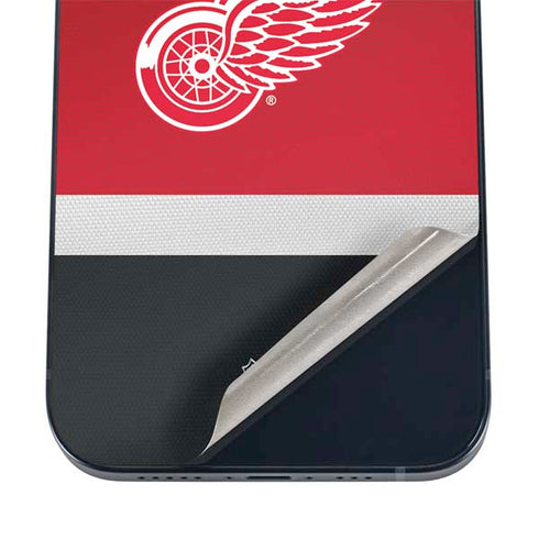 NHL Detroit Red Wings Jersey iPhone 16 Skin