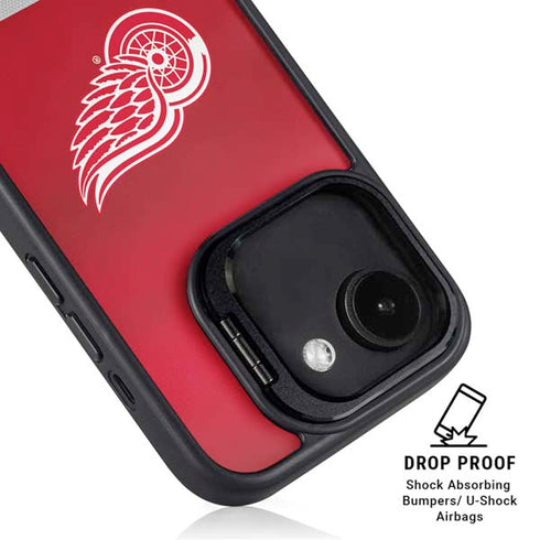 NHL Detroit Red Wings Jersey iPhone 16e Kickstand Case