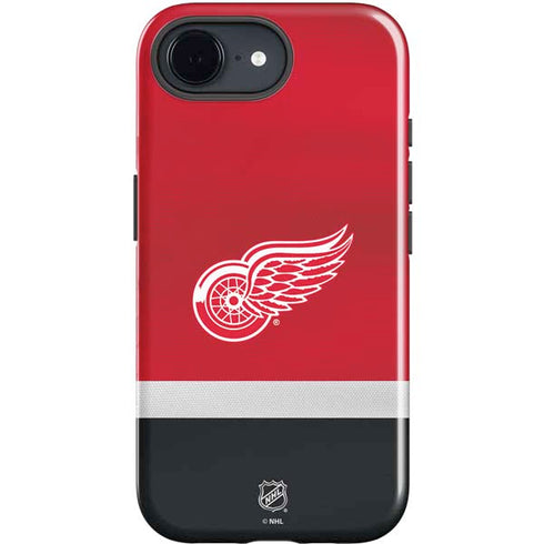 NHL Detroit Red Wings Jersey iPhone 16e Impact Case