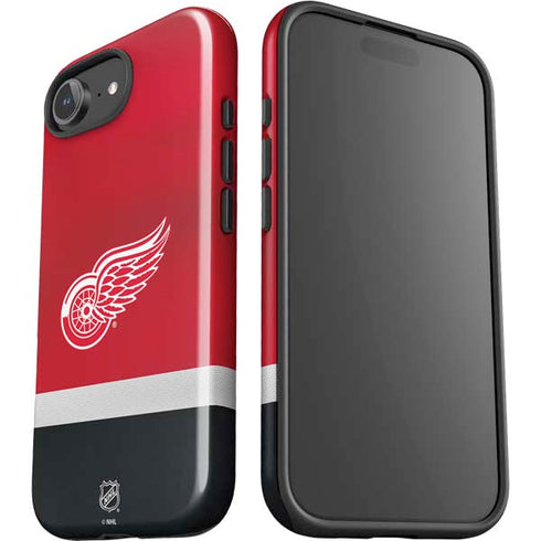 NHL Detroit Red Wings Jersey iPhone 16e Impact Case