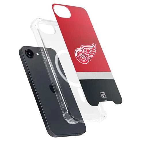 NHL Detroit Red Wings Jersey iPhone 16e MagSafe Case