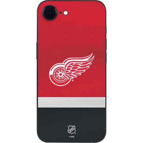 NHL Detroit Red Wings Jersey iPhone 16e Skin
