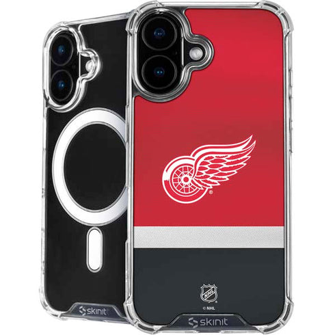NHL Detroit Red Wings Jersey iPhone 17 MagSafe Case
