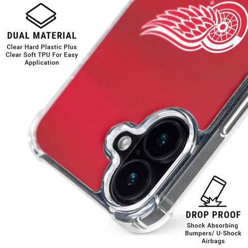 NHL Detroit Red Wings Jersey iPhone 17 MagSafe Case