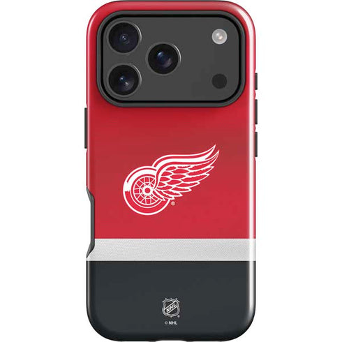 NHL Detroit Red Wings Jersey iPhone 18 Pro Impact Case