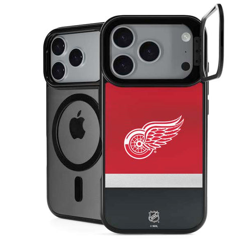 NHL Detroit Red Wings Jersey iPhone 18 Pro Kickstand Case